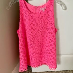 Lilly Pulitzer NWT Pink Lynn Top REDUCED